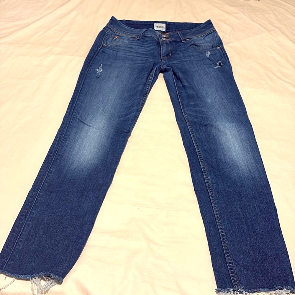 Hudson Jeans Women's Straight-Leg Denim in Deep Blue